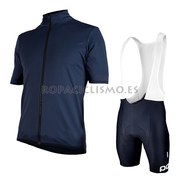 2017 Maillot POC Fondo Elements tirantes mangas cortas azul